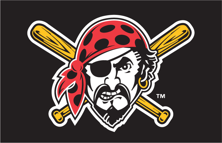 Pittsburgh Pirates 2001-2006 Batting Practice Logo vinyl decal